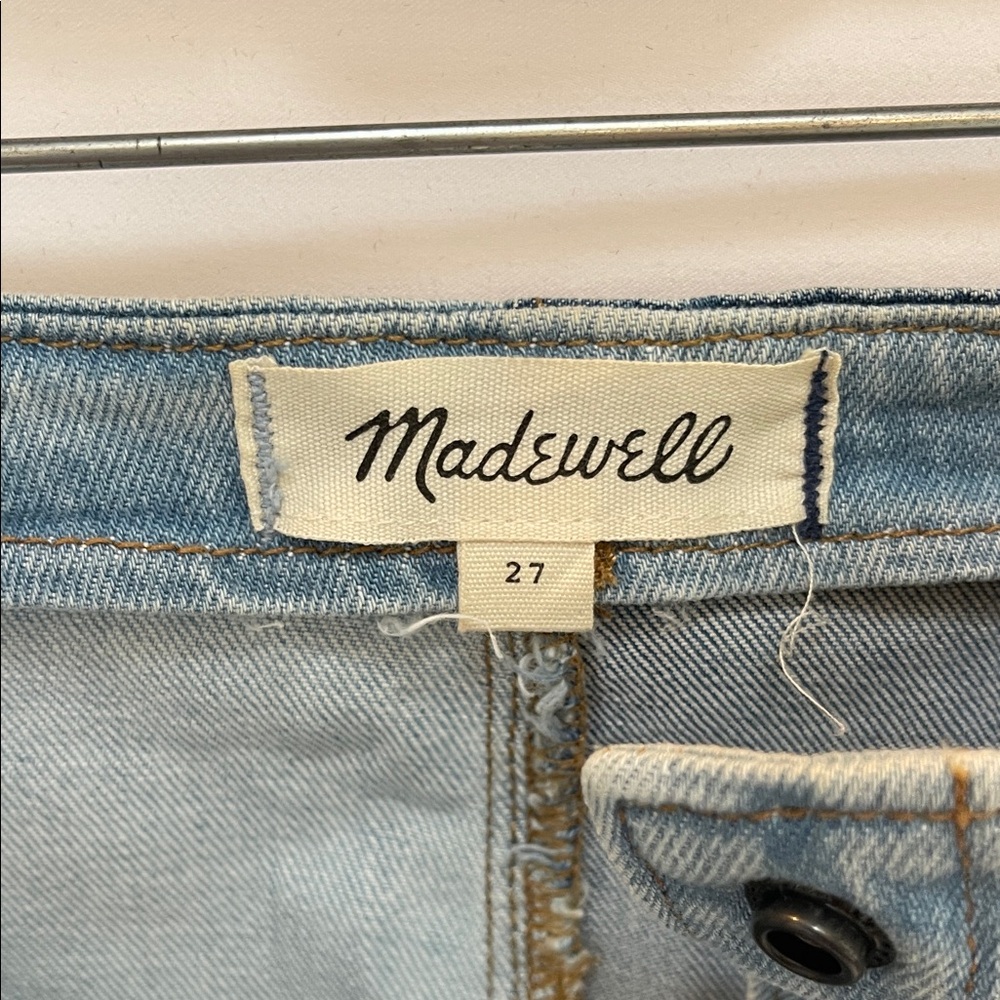 Madewell Denim Patchwork Button-Front Skirt - image 5